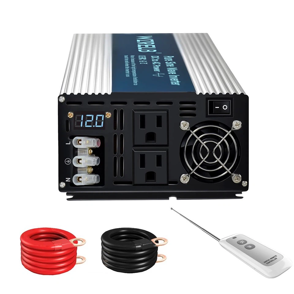 2500W Pure Sine Wave Inverter With Wireless Remote Control