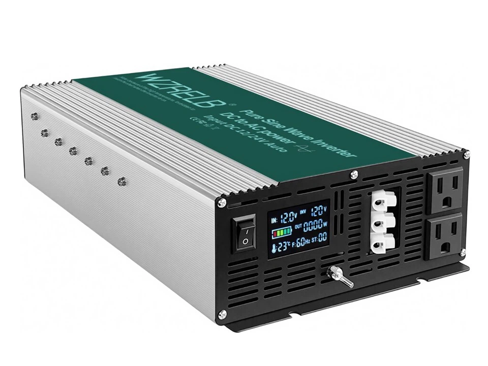3000W 12V/24V Auto-Detected Pure Sine Wave Inverter best