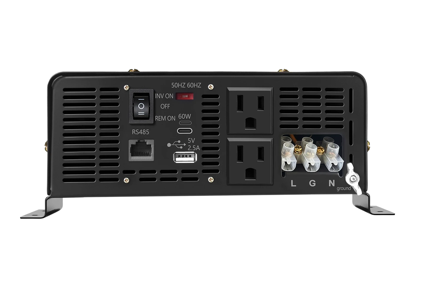 RBQ Series 3000W Pure Sine Wave Inverter With Multiple Ports