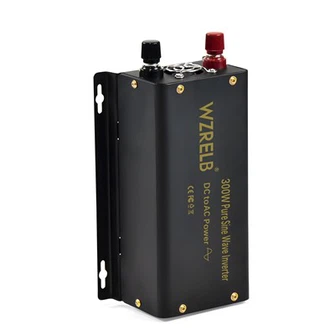 300W Pure Sine Wave Inverter — 12VDC To 110V/120AC (50Hz)