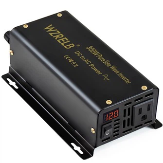 300W Pure Sine Wave Inverter — 12VDC To 220V/230V/240VAC (50Hz)