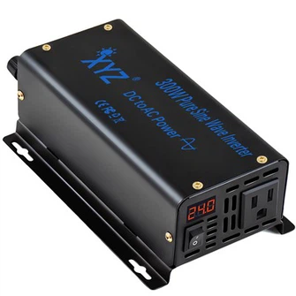 300W Pure Sine Wave Inverter — 24VDC To 220/230/240VAC (50Hz)