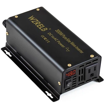 300W Pure Sine Wave Inverter — 48VDC To 110V/120VAC (50Hz)