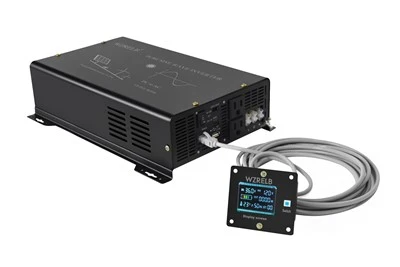 RBQ Series 3000W Pure Sine Wave Inverter With Wired Remote & Multiple Ports