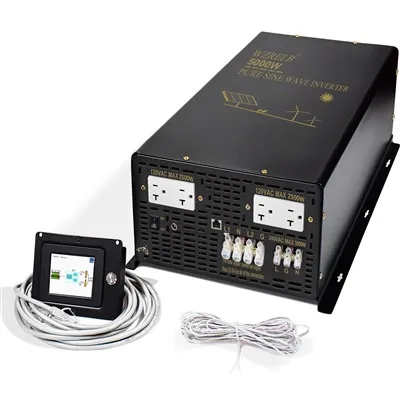 SPT Series 5000W Split Phase Pure Sine Wave Inverter With Wired Remote
