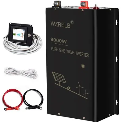 SPT Series 9000W Split Phase Pure Sine Wave Inverter With Wired Remote